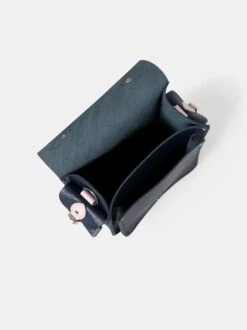 The Traveller - Blueberry & Fondant Pink Saffiano -Cambridge Satchel TRPSM1680MBN20101 8 775163