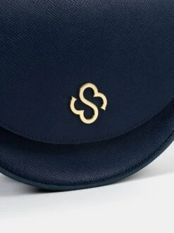 The Kate - Blueberry Saffiano -Cambridge Satchel TheKate Blueberry 4 899299