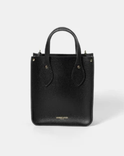 The Mini Tote - Black Celtic Grain