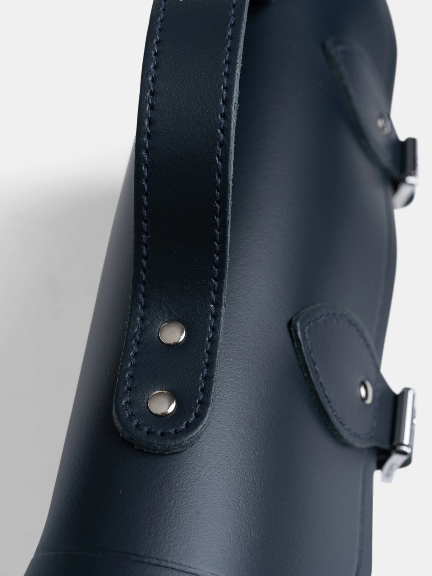 The 11 Inch Batchel -Clay, Oxblood & Navy 10 The 11 Inch Batchel -Clay, Oxblood & Navy - Image 8