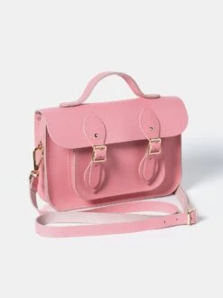 The 11 Inch Batchel - Salmon Pink Saffiano -Cambridge Satchel the 11 inch batchel salmon pink saffiano 817792