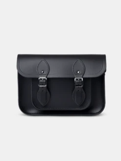 The 11 Inch Satchel -Black