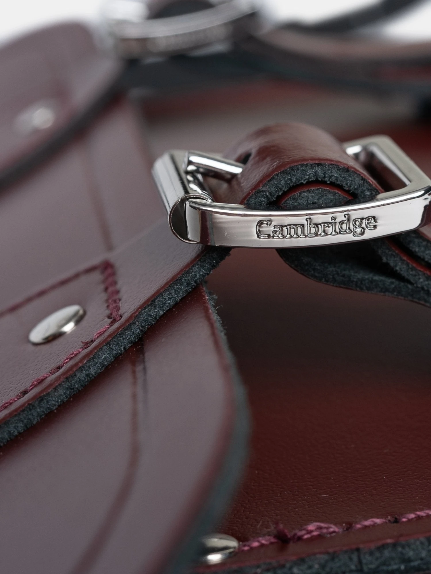 The 11 Inch Satchel -Oxblood 9 The 11 Inch Satchel -Oxblood - Image 7