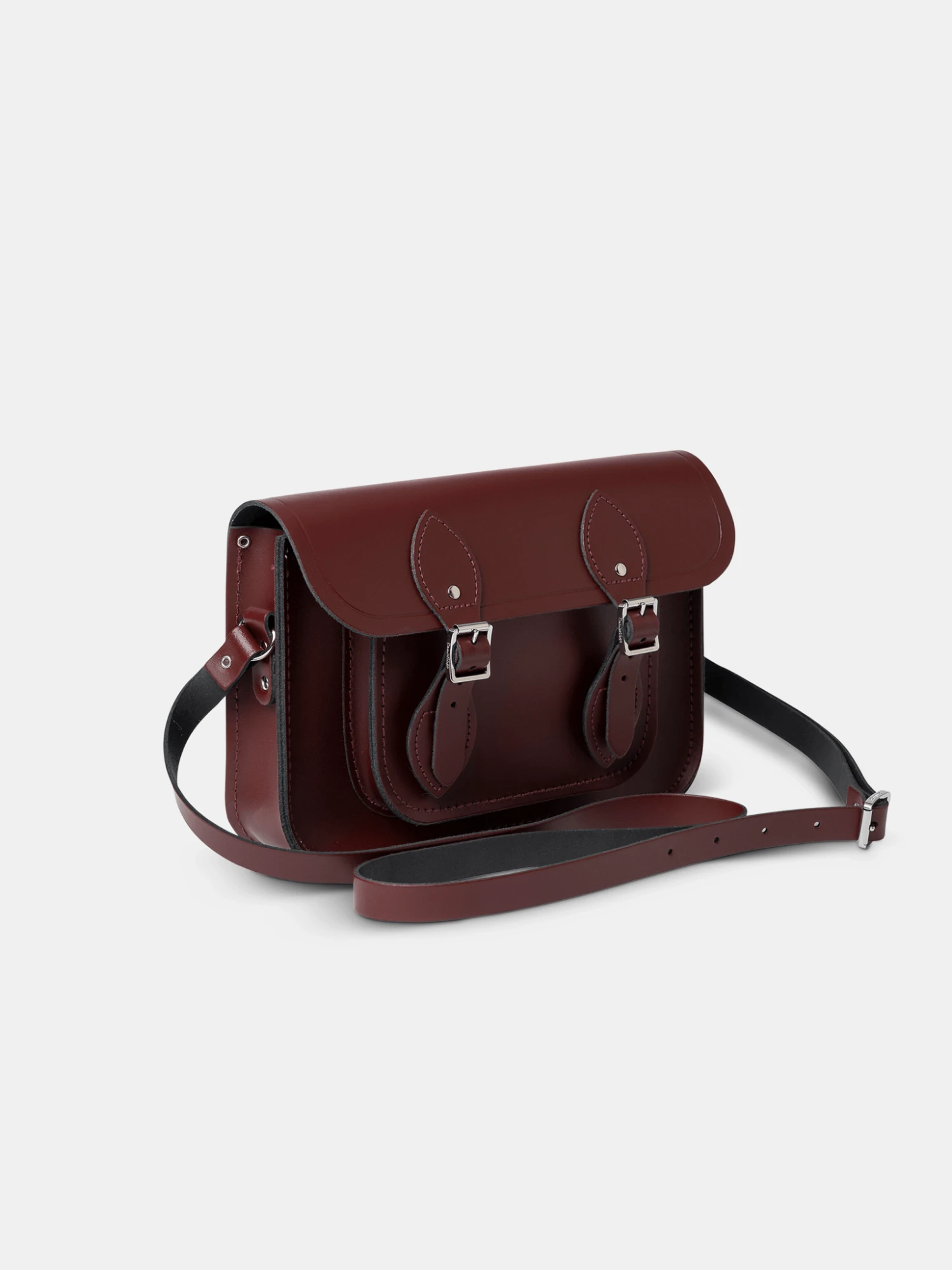 The 11 Inch Satchel -Oxblood 4 The 11 Inch Satchel -Oxblood - Image 2