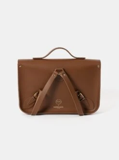 The 13 Inch Batchel Backpack - Vintage With Pepa London Brown Tweed 15 The 13 Inch Batchel Backpack - Vintage With Pepa London Brown Tweed -Cambridge Satchel the 13 inch batchel backpack vintage with pepa london brown tweed 830686