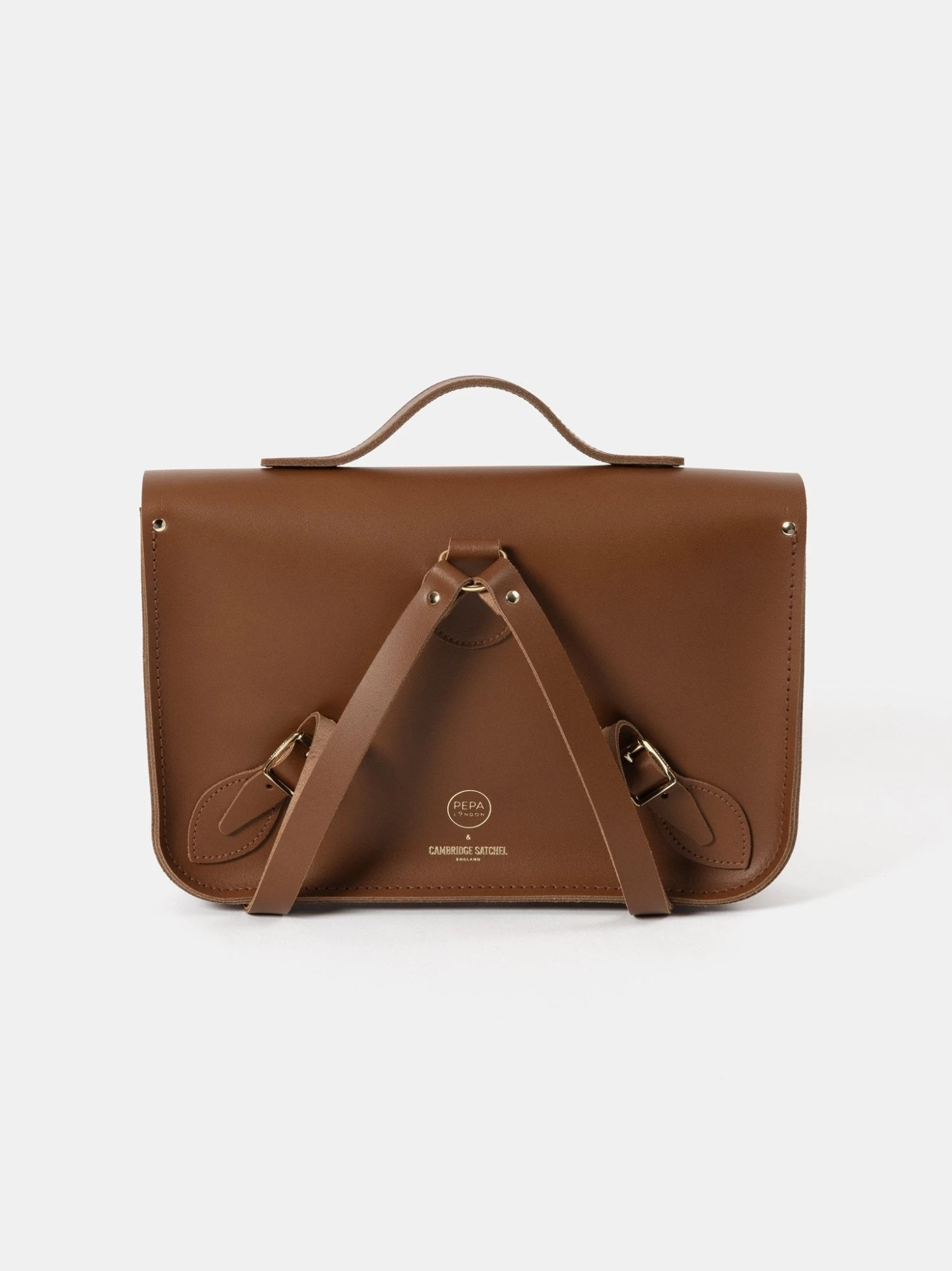 The 13 Inch Batchel Backpack - Vintage With Pepa London Brown Tweed 7 The 13 Inch Batchel Backpack - Vintage With Pepa London Brown Tweed - Image 5