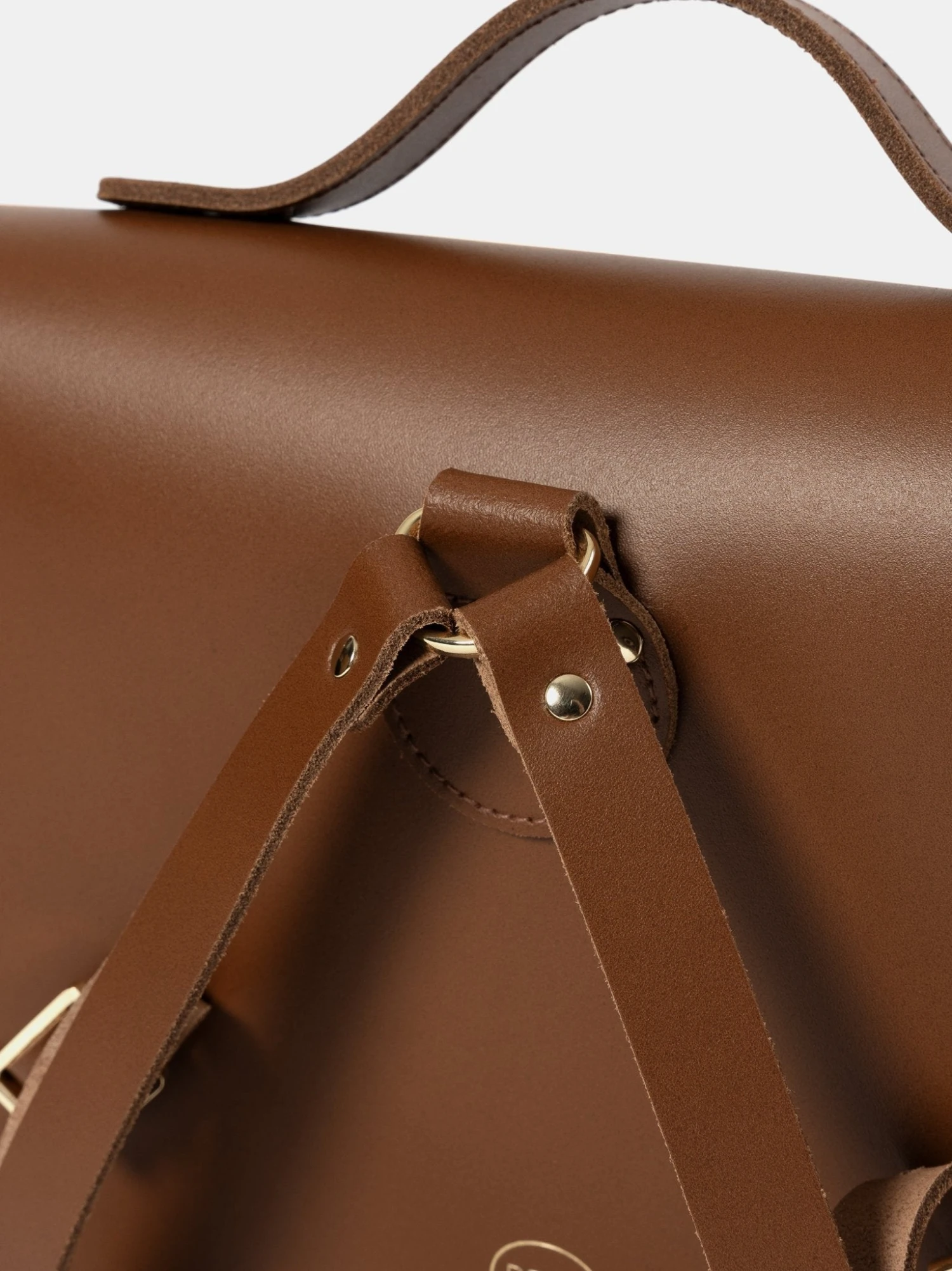 The 13 Inch Batchel Backpack - Vintage With Pepa London Brown Tweed 9 The 13 Inch Batchel Backpack - Vintage With Pepa London Brown Tweed - Image 7