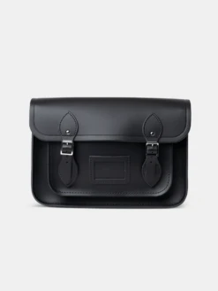 The 13 Inch Satchel -Black