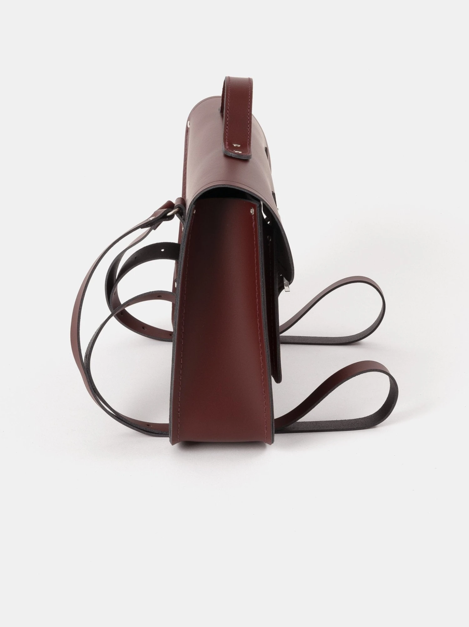 The 14 Inch Batchel Backpack - Oxblood 6 The 14 Inch Batchel Backpack - Oxblood - Image 4