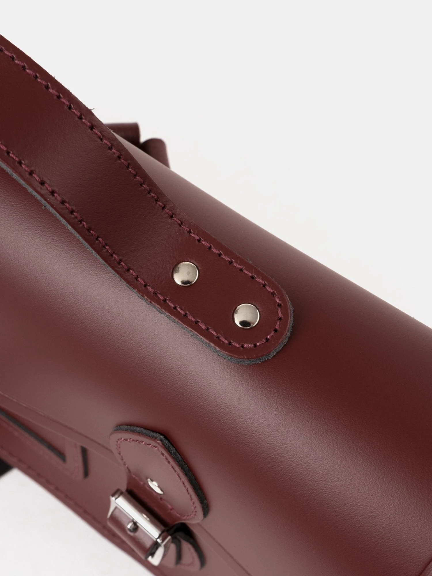 The 14 Inch Batchel Backpack - Oxblood 9 The 14 Inch Batchel Backpack - Oxblood - Image 7