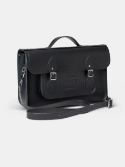 The 15 Inch Batchel -Black 12 The 15 Inch Batchel -Black -Cambridge Satchel the 15 inch batchel black 120316 547547