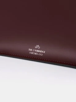 The 16.5 Inch Batchel - Oxblood With Webbing Strap -Cambridge Satchel the 165 inch batchel oxblood with webbing strap 725281