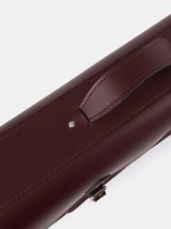 The 16.5 Inch Batchel - Oxblood With Webbing Strap -Cambridge Satchel the 165 inch batchel oxblood with webbing strap 858512