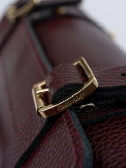 The Bowls Bag - Oxblood Celtic Grain -Cambridge Satchel the bowls bag oxblood celtic grain 649802