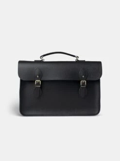 The Briefcase -Black Saffiano