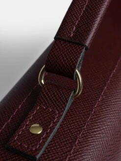 The Briefcase -Oxblood Saffiano -Cambridge Satchel the briefcase oxblood saffiano 389881