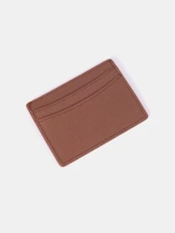 The Card Case - Havana Calf Grain