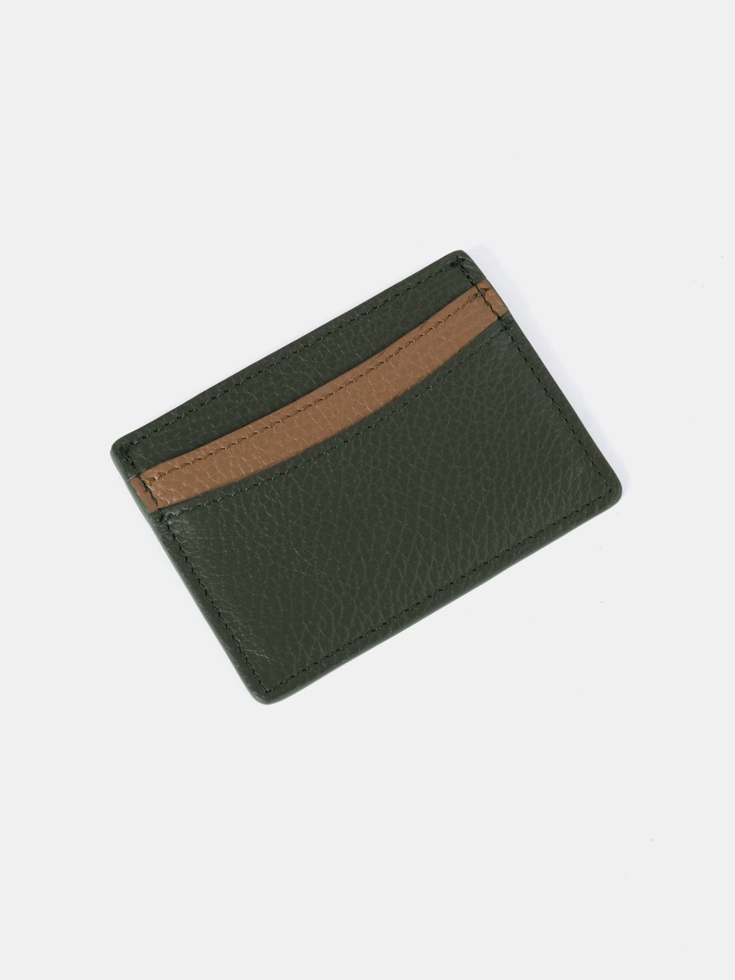 The Card Case - Ivy Calf Grain & Havana Calf Grain 3 The Card Case - Ivy Calf Grain & Havana Calf Grain