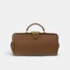 The Doctor's Bag -Havana Brown Calf Grain