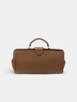 The Doctor's Bag -Havana Brown Calf Grain
