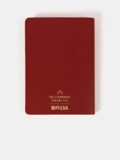 The Matilda A5 Notebook - Red -Cambridge Satchel the matilda a5 notebook red 159806