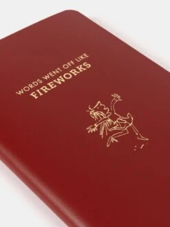 The Matilda A5 Notebook - Red -Cambridge Satchel the matilda a5 notebook red 711279