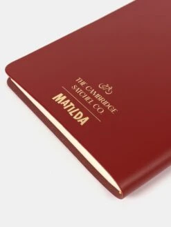 The Matilda A5 Notebook - Red -Cambridge Satchel the matilda a5 notebook red 760751