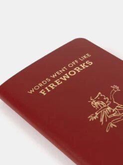 The Matilda A6 Notebook - Red -Cambridge Satchel the matilda a6 notebook red 692431