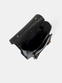 The Messenger Backpack - Navy Celtic Grain & Gloverall Grey Check -Cambridge Satchel the messenger backpack navy celtic grain gloverall tan check 975606