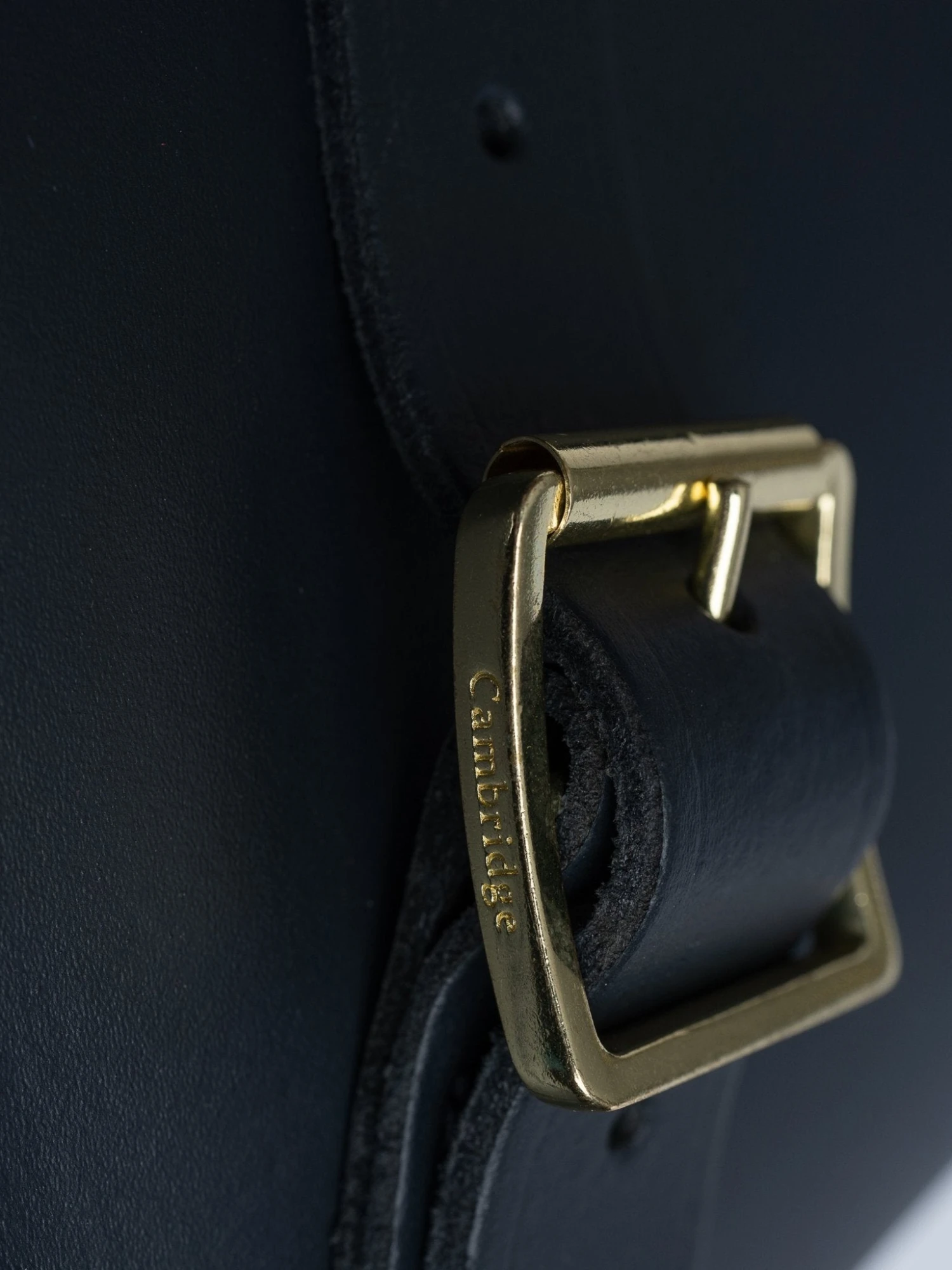 The Messenger Backpack -Navy & Tan Bridle 12 The Messenger Backpack -Navy & Tan Bridle - Image 10