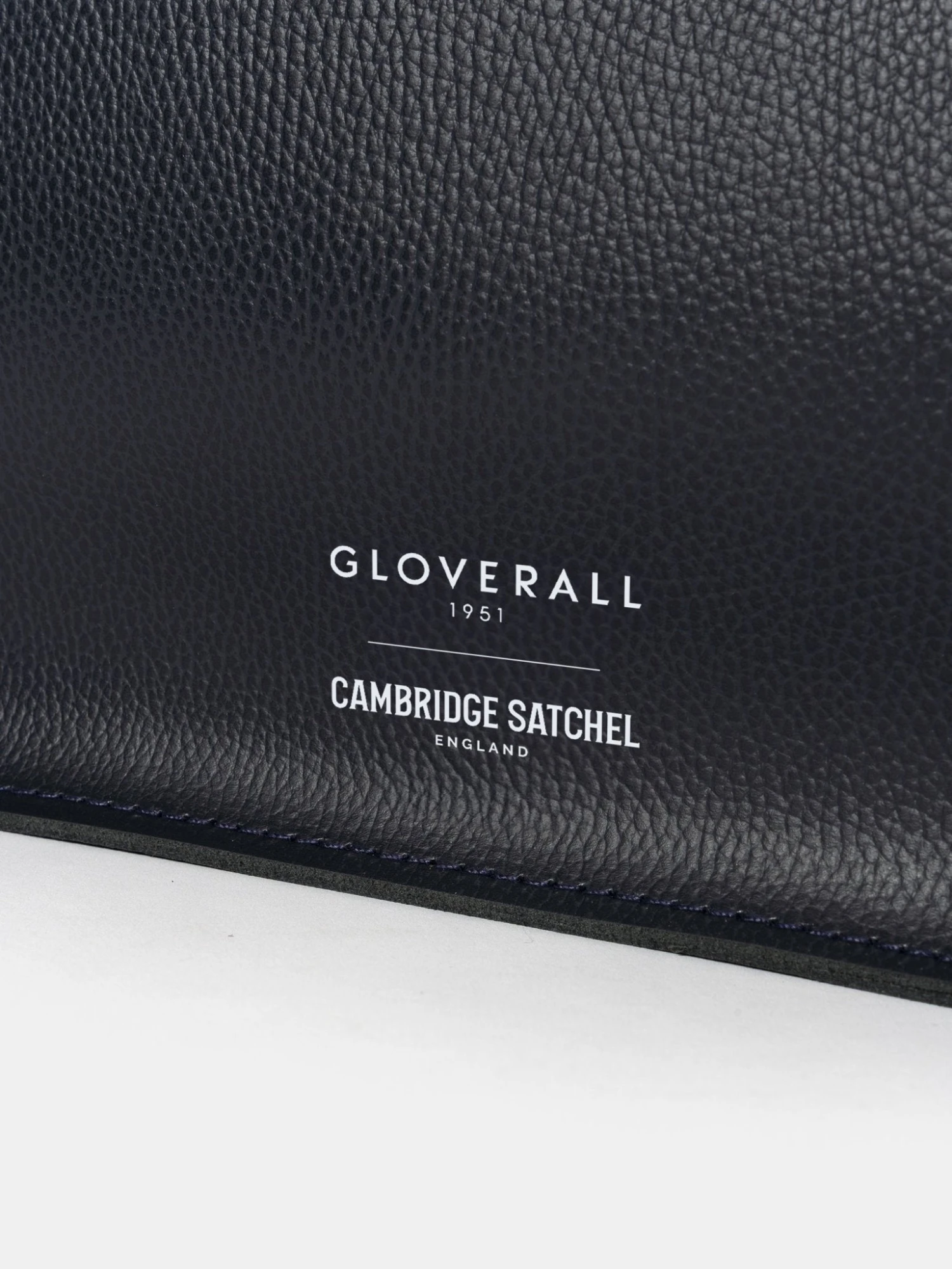 The Messenger -Navy Celtic Grain & Gloverall Grey Check 10 The Messenger -Navy Celtic Grain & Gloverall Grey Check - Image 8