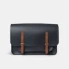 The Messenger -Navy & Tan 1 The Messenger -Navy & Tan -Cambridge Satchel the messenger navy tan 852541