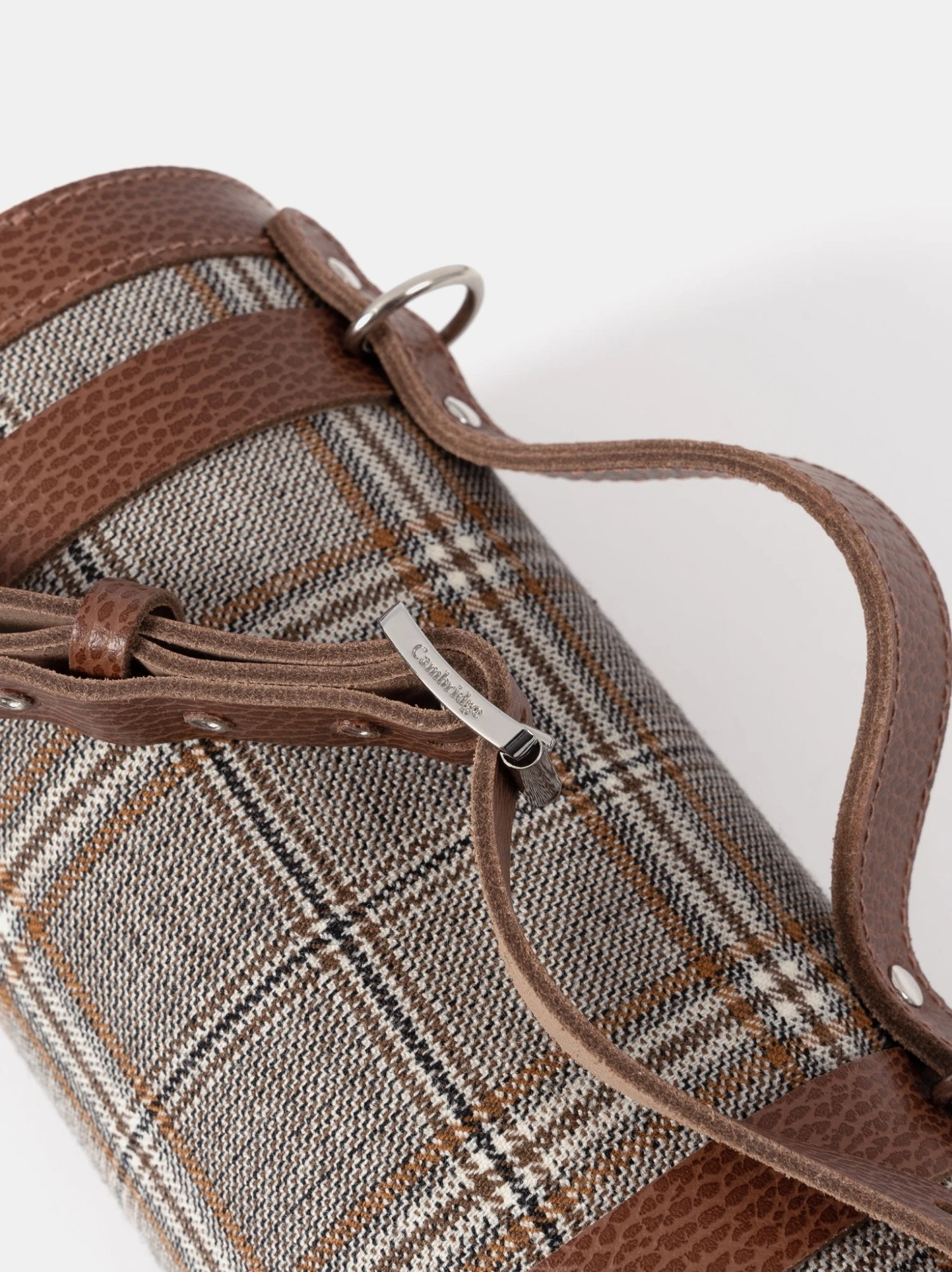 The Mini Bowls Bag - Bay Celtic Grain & Gloverall Tan Check 10 The Mini Bowls Bag - Bay Celtic Grain & Gloverall Tan Check - Image 8