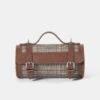 The Mini Bowls Bag - Bay Celtic Grain & Gloverall Tan Check