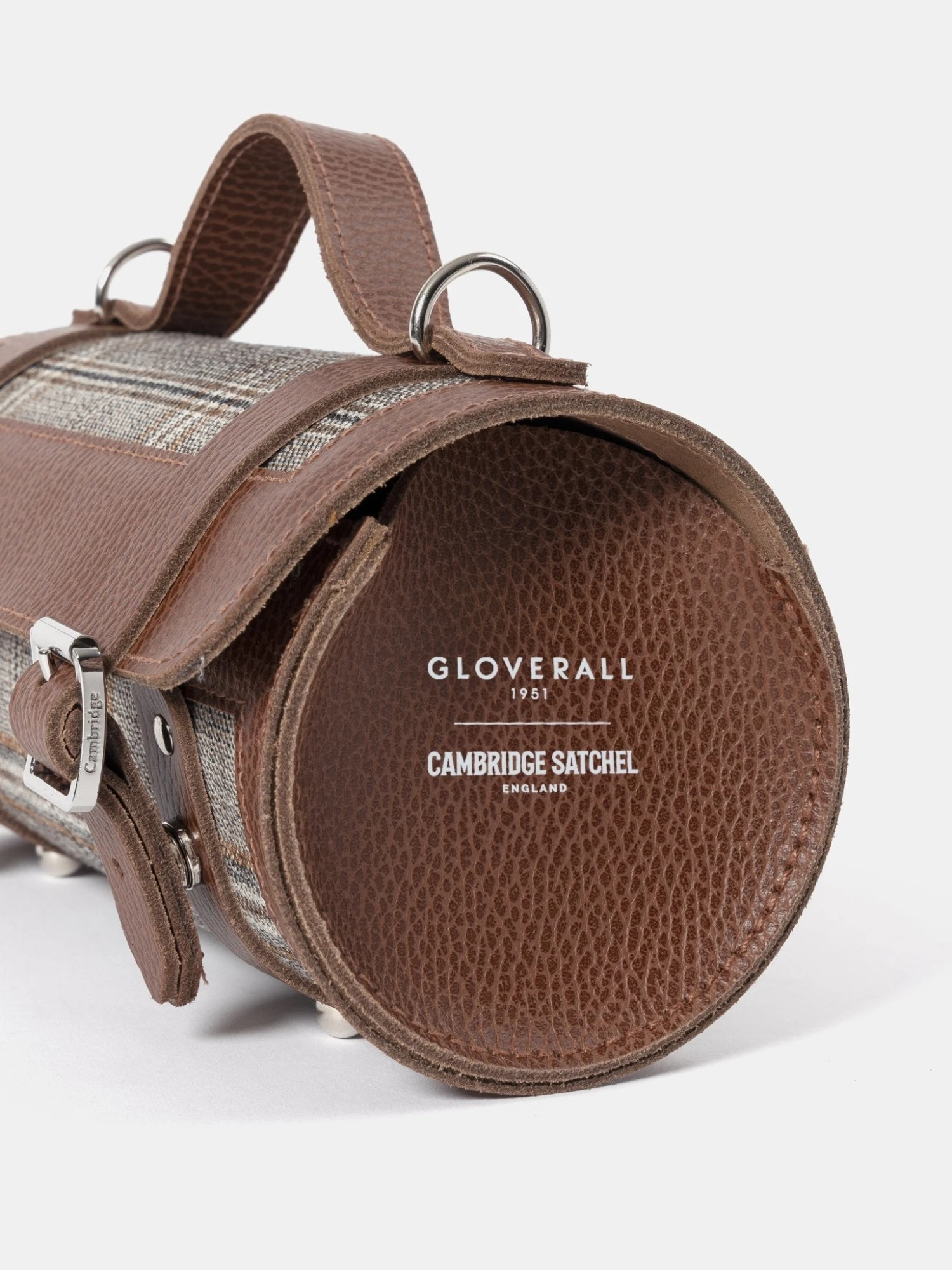 The Mini Bowls Bag - Bay Celtic Grain & Gloverall Tan Check 11 The Mini Bowls Bag - Bay Celtic Grain & Gloverall Tan Check - Image 9