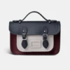The Mini -Clay, Oxblood & Navy -Cambridge Satchel the mini clay oxblood navy 245034 938450