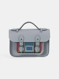 The Mini - French Grey Celtic Grain & Macbeth Tartan