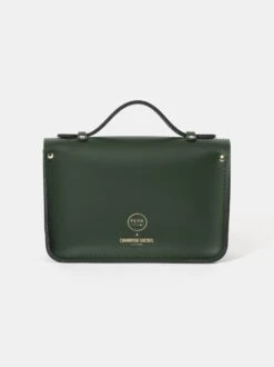 The Mini - Racing Green With Pepa London Navy Check 14 The Mini - Racing Green With Pepa London Navy Check -Cambridge Satchel the mini racing green with pepa london navy check 618999