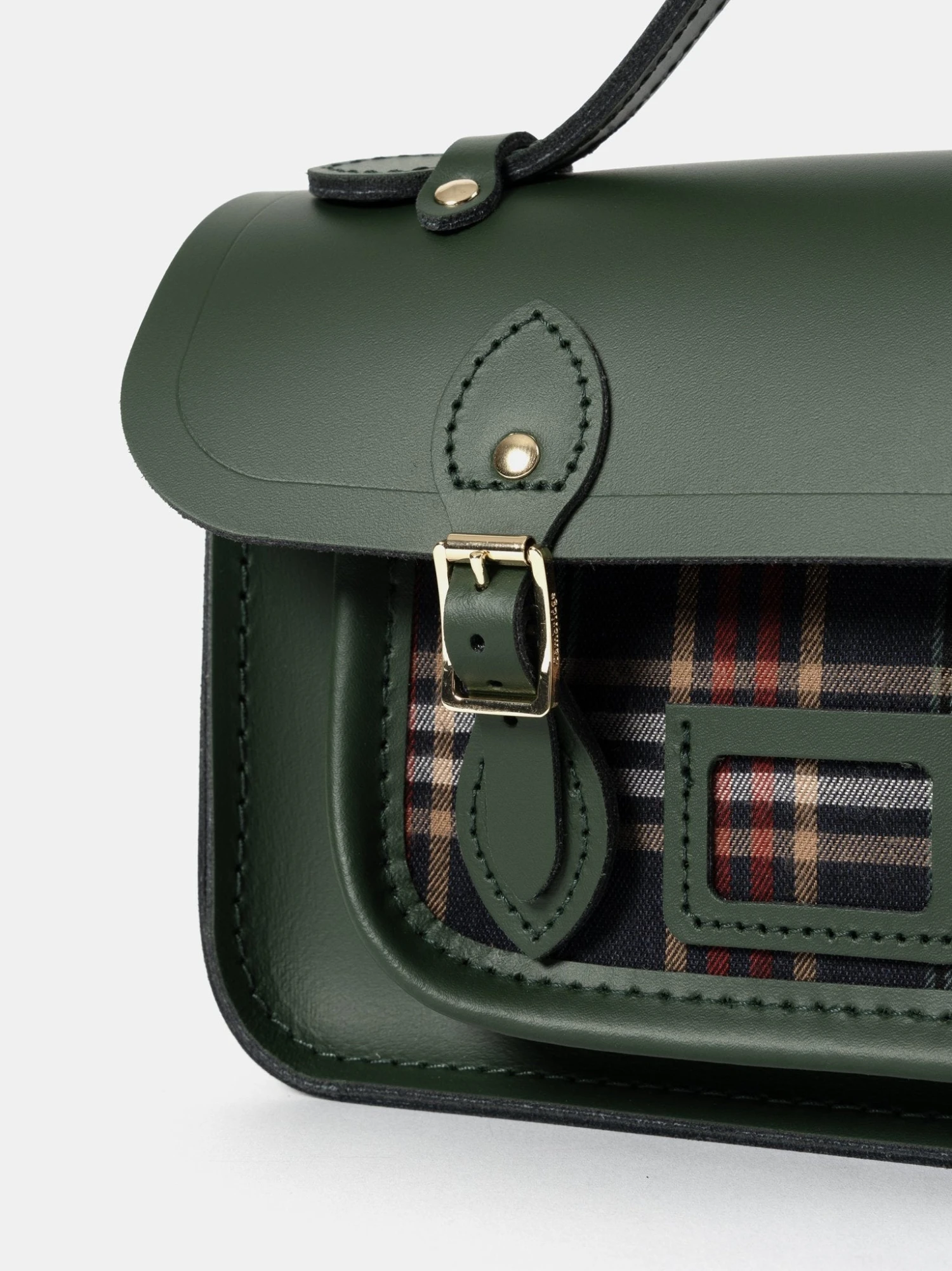 The Mini - Racing Green With Pepa London Navy Check 10 The Mini - Racing Green With Pepa London Navy Check - Image 8