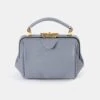 The Mini Sophie - French Grey Calf Grain -Cambridge Satchel the mini sophie french grey calf grain 460025copy