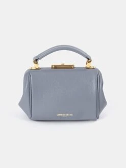 The Mini Sophie - French Grey Calf Grain -Cambridge Satchel the mini sophie french grey calf grain 637971copy