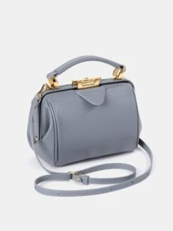 The Mini Sophie - French Grey Calf Grain -Cambridge Satchel the mini sophie french grey calf grain 917697copy