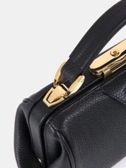 The Mini Sophie - Midnight Black Calf Grain -Cambridge Satchel the mini sophie midnight black calf grain 182891copy