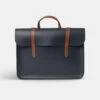 The Music Case -Navy & Tan -Cambridge Satchel the music case navy tan 865649