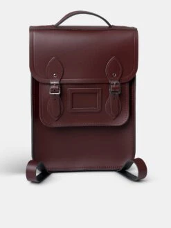 The Portrait Backpack -Oxblood
