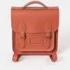 The Small Portrait Backpack - Burning Ember Matte With Contrast Stitch -Cambridge Satchel the small portrait backpack burning ember matte with contrast stitch 117890