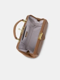 The Sophie -Havana Brown Calf Grain -Cambridge Satchel the sophie havana brown calf grain 391428
