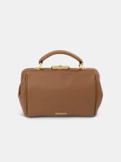 The Sophie -Havana Brown Calf Grain -Cambridge Satchel the sophie havana brown calf grain 749203