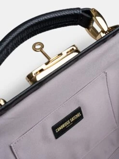 The Sophie -Midnight Black Calf Grain -Cambridge Satchel the sophie midnight black calf grain 209427