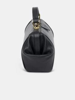 The Sophie -Midnight Black Calf Grain -Cambridge Satchel the sophie midnight black calf grain 333830